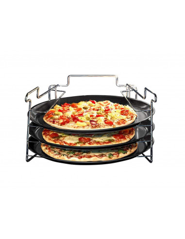 Set teglie per pizza 4pz da 29cm Casa Collection - in offerta su