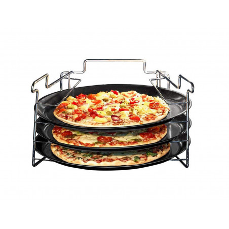 Set teglie per pizza 4pz da 29cm Casa Collection - in offerta su