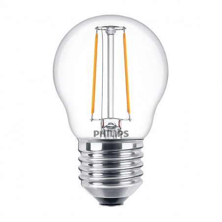 Lampadina Led Filamento A Sfera E P W Philips Led Risparmio Energetico