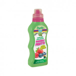 Concime per fragole, mirtilli, lamponi, piccoli frutti 500g Flortis