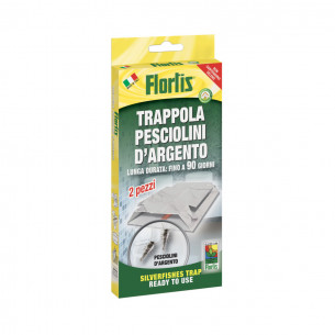 Trappola pesciolini argento 2pz Flortis