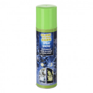 Spray neve artificiale fosforescente 150 ml