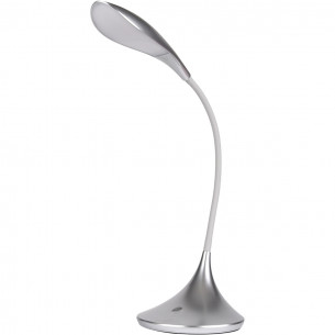 Lampada da scrivania touch silver dimmerabile LED 7,5 W 3000K Domus Light DE1020-S