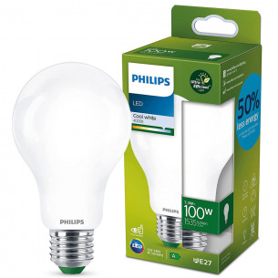 Lampadina a goccia 7,3 W 100 W E27 1535 lm 4000 K Philips