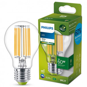 Lampadina a goccia 4 W 60 W E27 840 lm 3000 K Philips