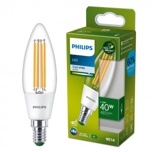 Lampadina Candela 2,3 W 40 W E14 485 lm 4000 K Philips