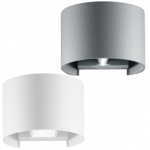 Applique da esterno LED Delta in alluminio, 2x5W, 675LM, IP54 IN.TEC