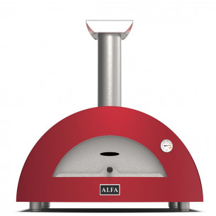 Forno a legna 2 pizze Moderno rosso Alfa Forni