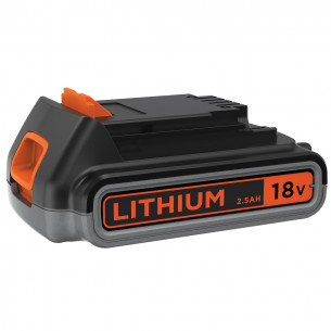 Batteria al litio 18V 2,5 Ah PowerConnect Black + Decker BL2518-XJ