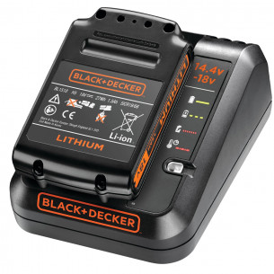 Set caricabatterie con batteria 18V 1,5 Ah Black + Decker PowerConnect BDC1A15-QW