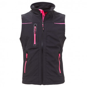 Gilet da lavoro Universe Lady Gray Fucsia U-Power