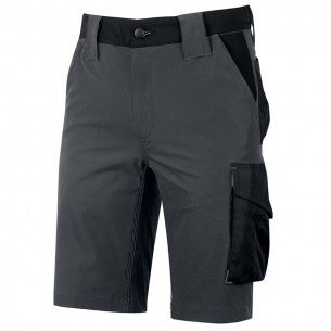 Pantalone corto da lavoro Mercury Asphalt Grey U-Power