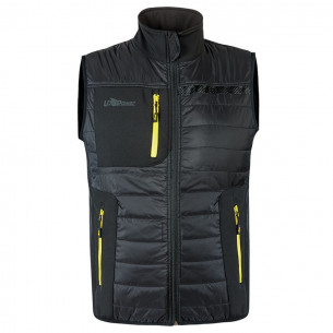 Gilet da lavoro Wall Black Carbon U-Power