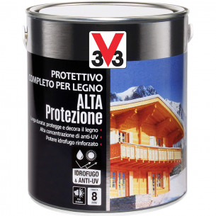 Protettivo alta protezione a solvente per legno 2,5 L