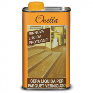 Cara liquida per parquet verniciato Onella Veleca