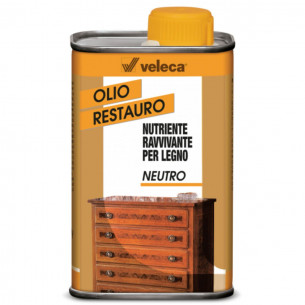 Olio restauro ravvivante legno neutro 250 ml  Veleca