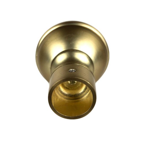 Terminale per bastone tende in metallo 1pz D 20mm Boccia oro Errebi