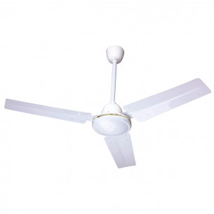 Ventilatore da soffitto 3 pale bianco selettore parete Zephir ZFS8092