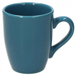 Mug 370 cc gres porcellanato blu ottanio Natural Love Tognana