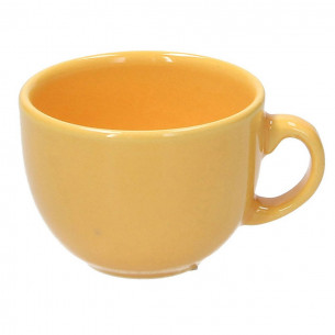 Tazza caffè 80 cc gres porcellanato giallo Natural Love Tognana