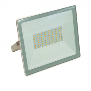 Faro LED esterno in alluminio bianco 4000K IP65 Domus Light