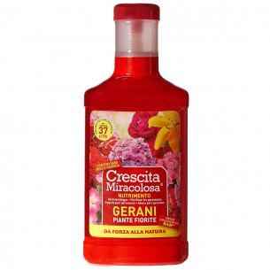 Nutrimento gerani piante fiorite crescita miracolosa concime CE 375ml Blumen