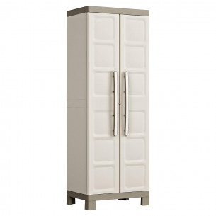 Keter Excellence Alto armadio in resina beige/sabbia