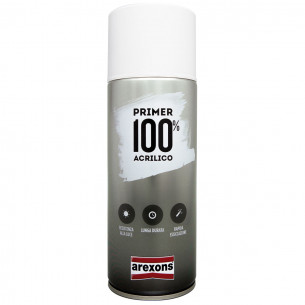 Primer 100% acrilico fondo antiruggine grigio 400ml resina Arexons 3653