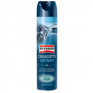 Pulitore cruscotti satinati Ocean 600 ml detergente interno Arexons 8297