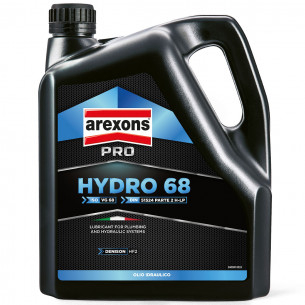 Olio idraulico Hydro 68 lubrificante minerale 4L Arexons 93471