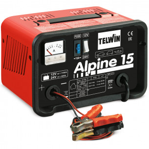 Caricabatterie Alpine 15 batterie WET 12V 24V Telwin 807544