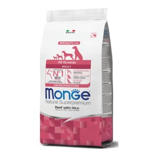 Monge Natural Superpremium All Breeds Adult manzo con riso