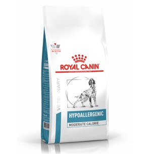 Royal Canin Hypoallergenic Moderate Calorie alimento secco cane 1,5kg