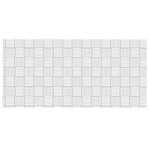 Striscia occultazione privacy 19x205cm bianco Verdemax