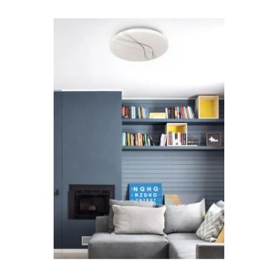 Mila plafoniera LED, bianco, Ø 48 cm, luce naturale Novecento