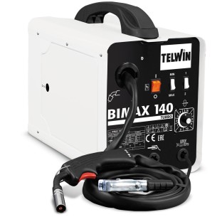 Saldatrice FLUX MIG MAG Bimax 140 Turbo Telwin 821076