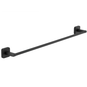 Portasalviette 60 cm in acciaio inox nero opaco Tonga di Gedy