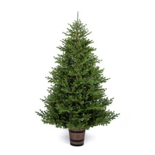 Albero di Natale National 150 cm con vaso Flora Nationalpo150