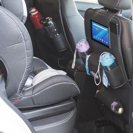 YZCX 2 Pezzi Protezione Sedili Auto Bambini Proteggi Sedile Organizzatore  Sedile Posteriore Impermeabile con Supporto Trasparente per iPad Tablet per  Car SUV Minivan Camion Seats : : Prima infanzia